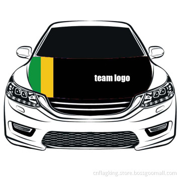 custom hood flag for Brazil National Team 100%High elastic fabric